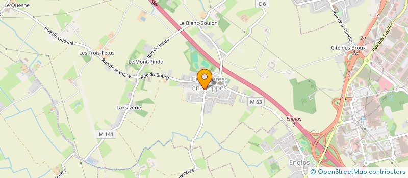 localisation de l'entreprise FRANCOISE IMMOBILIER  ENNETIERES-EN-WEPPES