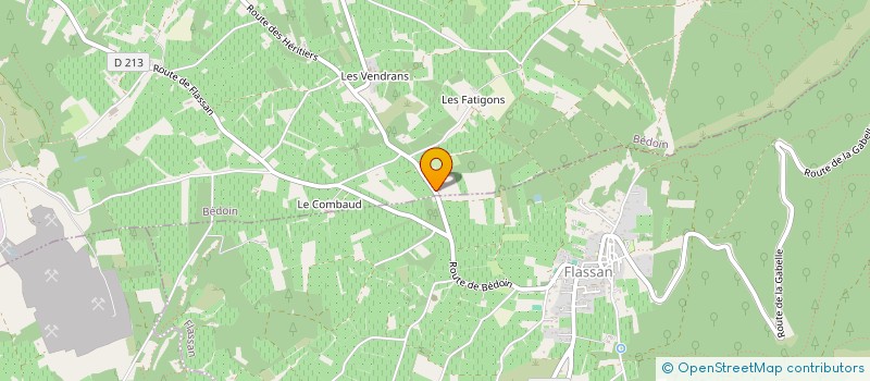 localisation de l'entreprise FRANCOISE MERCADAL DELASALLES CONSULTING  BEDOIN