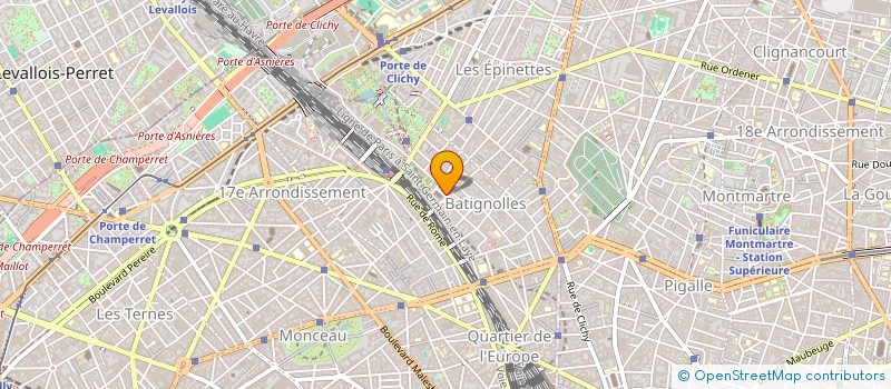 localisation de l'entreprise FRANCOISE RAMBERT CREATIONS à PARIS