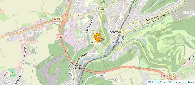 localisation de l'entreprise FRANCOISE STUTZMANN JEAN PAUL ZACHARY à LONGWY
