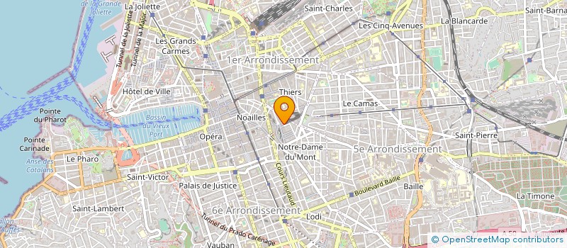 localisation de l'entreprise FRANCOISE V à MARSEILLE