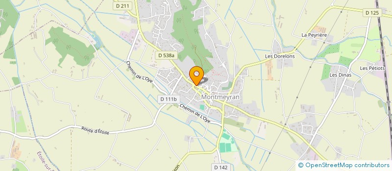 localisation de l'entreprise FRANCOISE VELIN CONSEILS ET DEVELOPPEMENT à CHATEAUDOUBLE