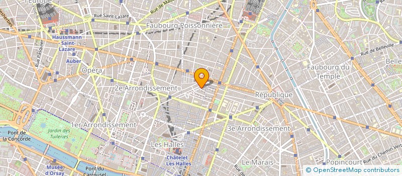 localisation de l'entreprise FRANCOISE VIVIANE GOUT à PARIS