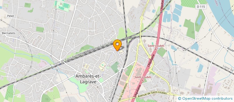 localisation de l'entreprise FRANCOM à AMBARES-ET-LAGRAVE