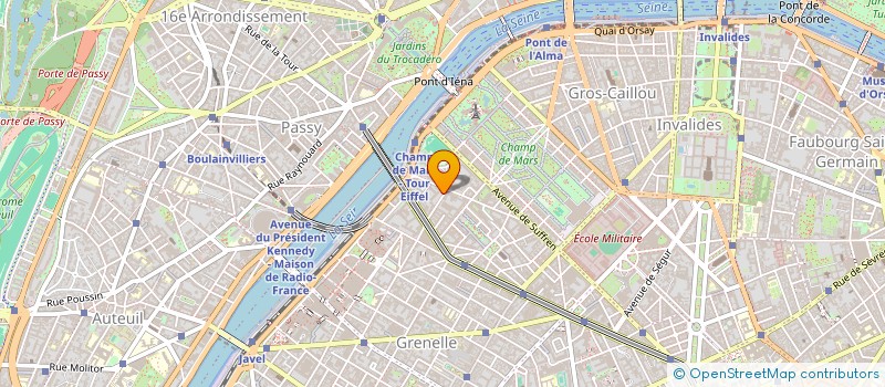 localisation de l'entreprise FRANCOM  PARIS