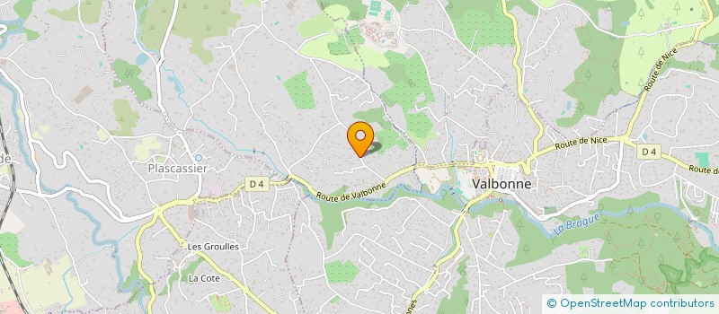 localisation de l'entreprise FRANCOMATTHEO  CHATEAUNEUF-GRASSE