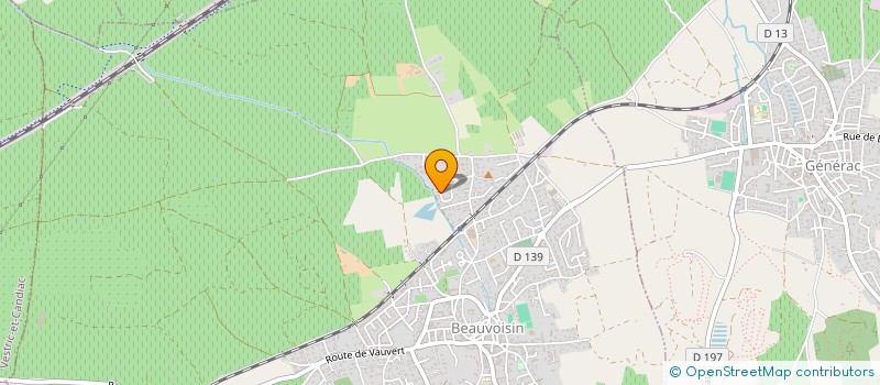 localisation de l'entreprise FRANCOMBAT BEAUVOISIN  BEAUVOISIN