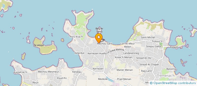 localisation de l'entreprise FRANCOPAULINE  PLOUGUERNEAU