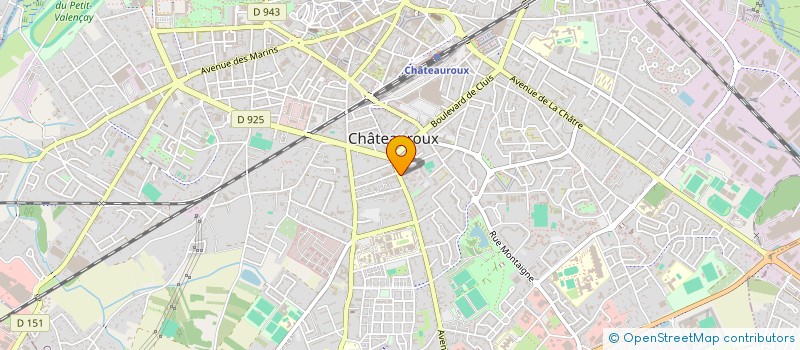 localisation de l'entreprise FRANCOPHONE DES MEDECINS SPECIALISES à CHATEAUROUX