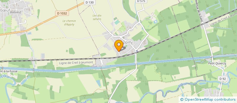 localisation de l'entreprise FRANCOPHONIE FORCE OBLIGE (FFO)  APPILLY