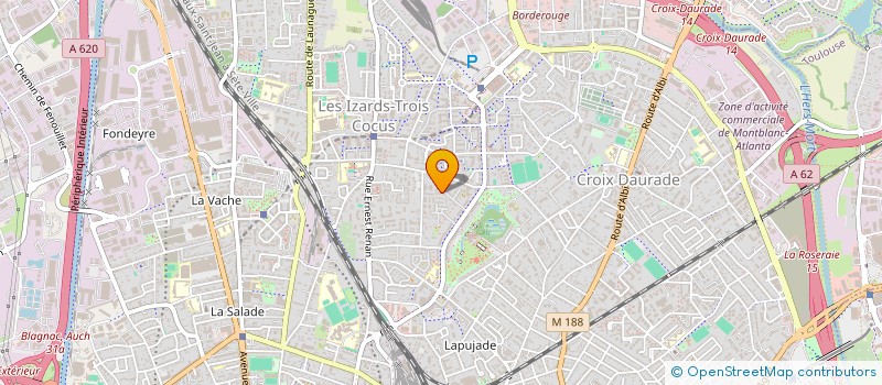 localisation de l'entreprise FRANCOPHONIE SANS FRONTIERES à TOULOUSE