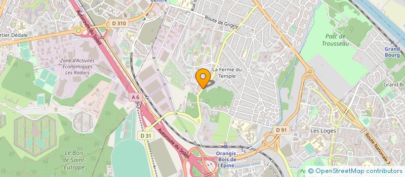 localisation de l'entreprise FRANCOURSE à RIS-ORANGIS