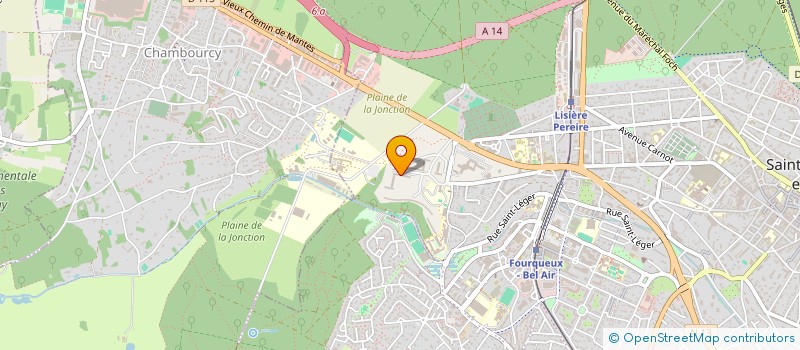 localisation de l'entreprise FRANCS-BOURGEOIS  SAINT-GERMAIN-EN-LAYE