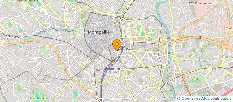 localisation de l'entreprise FRANCS ET FRANCHES CAMARADES à MONTPELLIER