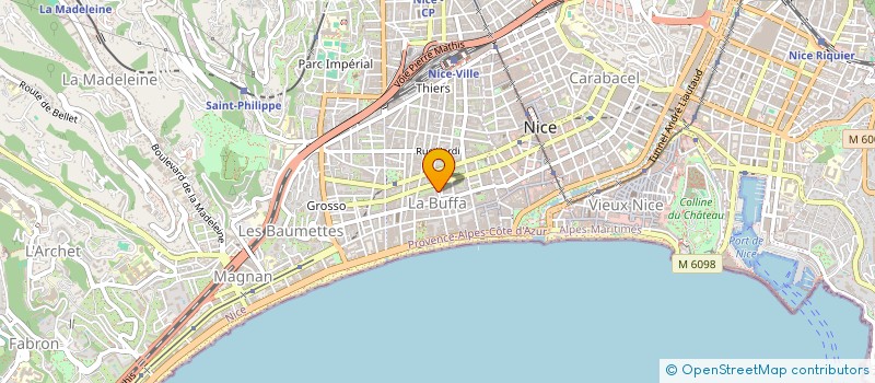 localisation de l'entreprise FRANCS-TIREURS  NICE