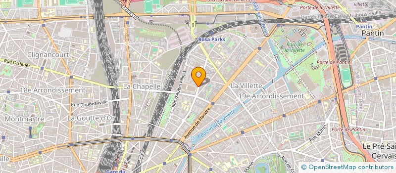 localisation de l'entreprise FRANCY FOOD  PARIS