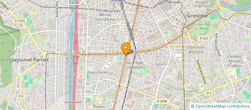 localisation de l'entreprise FRAND  PARIS