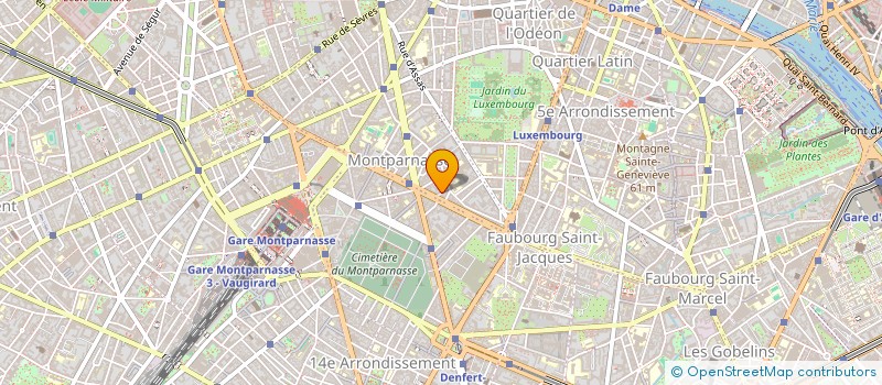 localisation de l'entreprise FRANDEZ  PARIS