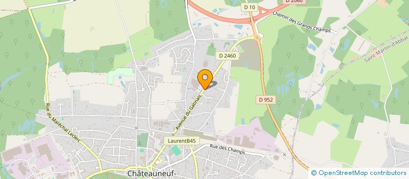 localisation de l'entreprise FRANDIS à CHATEAUNEUF-SUR-LOIRE