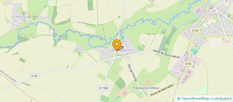 localisation de l'entreprise FRANDOM IMMO  SAINTE-CROIX-SUR-MER