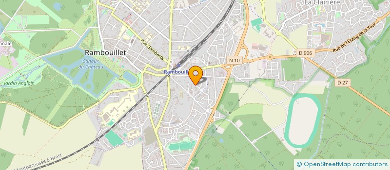 localisation de l'entreprise FRANELLE  RAMBOUILLET