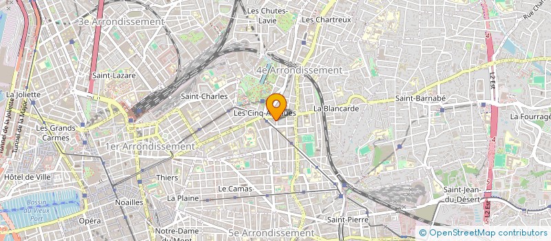 localisation de l'entreprise FRANESKO à MARSEILLE 4