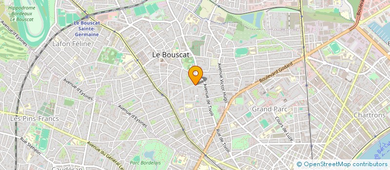 localisation de l'entreprise FRANFER SOCIETE CIVIL  LE BOUSCAT