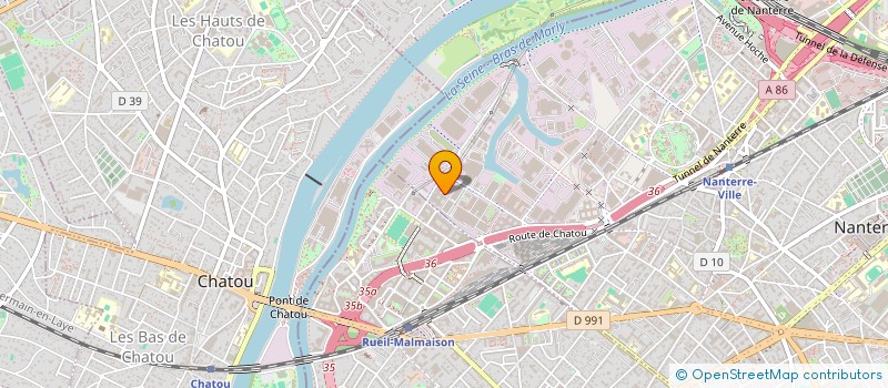 localisation de l'entreprise FRANFINANCE  PUTEAUX