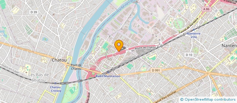 localisation de l'entreprise FRANFINANCE LOCATION à RUEIL-MALMAISON
