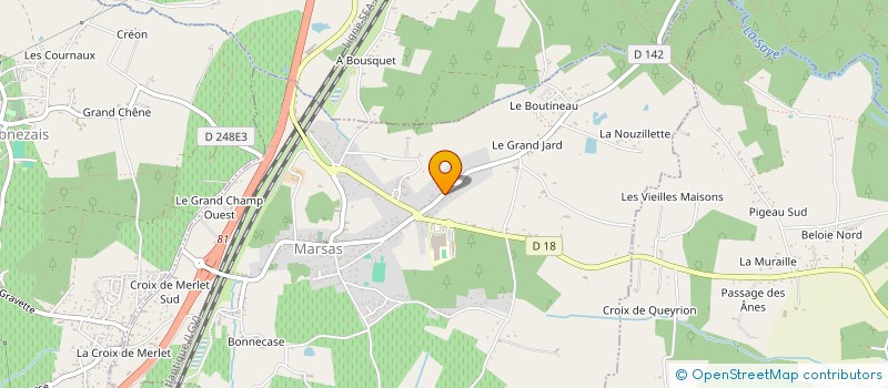 localisation de l'entreprise FRANFLOR  MARSAS