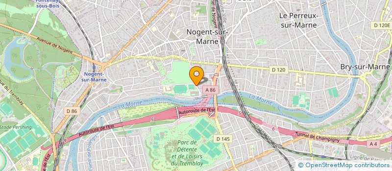 localisation de l'entreprise FRANGARDE  NOGENT-SUR-MARNE