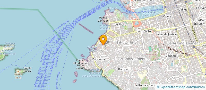 localisation de l'entreprise FRANGE à MARSEILLE