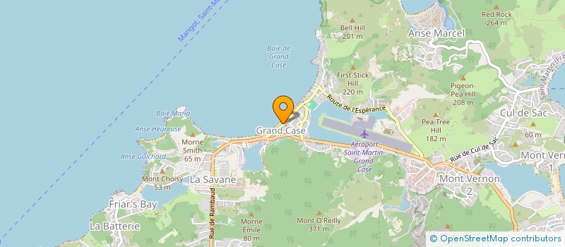 localisation de l'entreprise FRANGEL  SAINT MARTIN