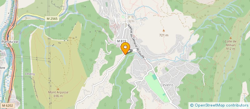 localisation de l'entreprise FRANGER  LEVENS