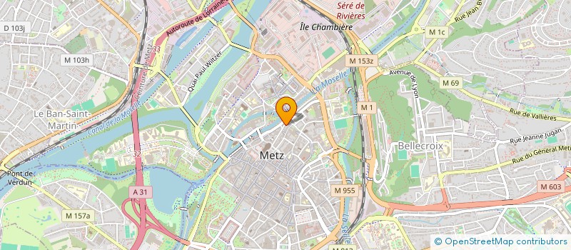 localisation de l'entreprise FRANGES'IN  METZ