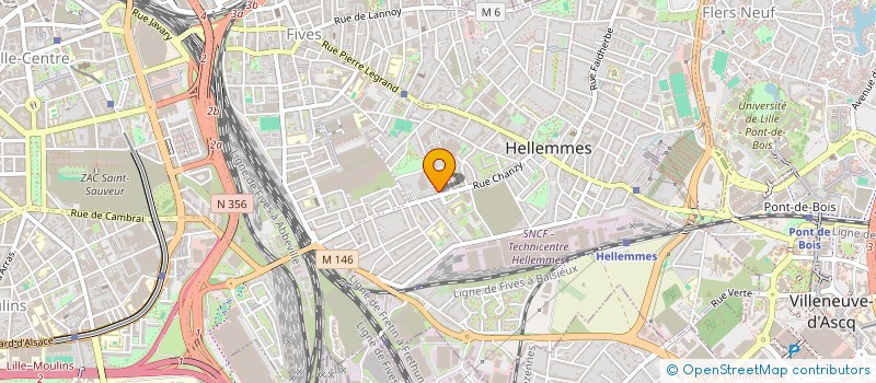 localisation de l'entreprise FRANGIL à LILLE