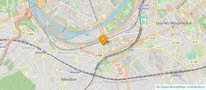 localisation de l'entreprise FRANGINS à ISSY-LES-MOULINEAUX