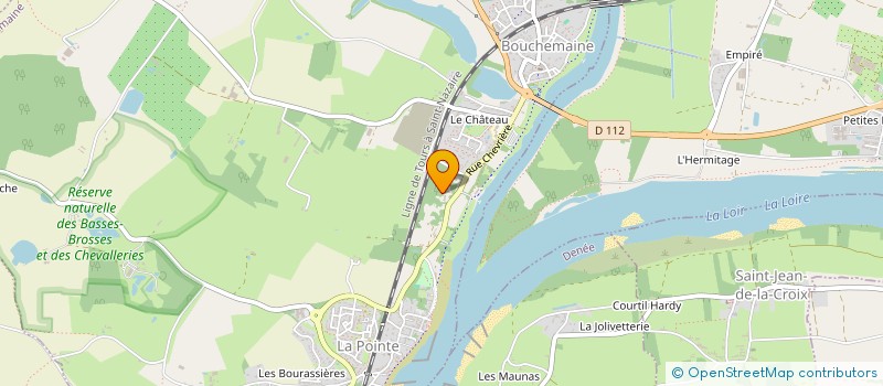 localisation de l'entreprise FRANGINS  BOUCHEMAINE