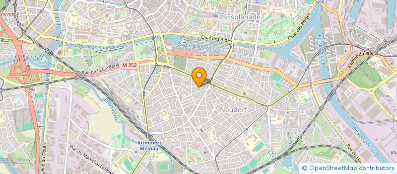 localisation de l'entreprise FRANGINS EGLOFF  STRASBOURG