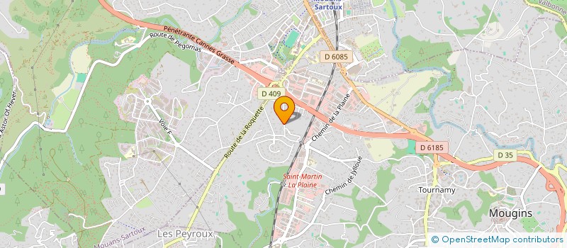 localisation de l'entreprise FRANGY PHARMA à MOUGINS