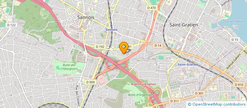 localisation de l'entreprise FRANIC PASCAL ENTREPRISE SARL à SANNOIS