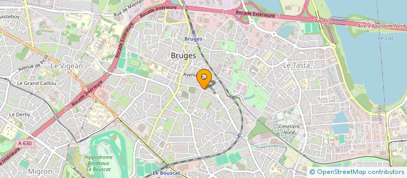 localisation de l'entreprise FRANIE  BRUGES