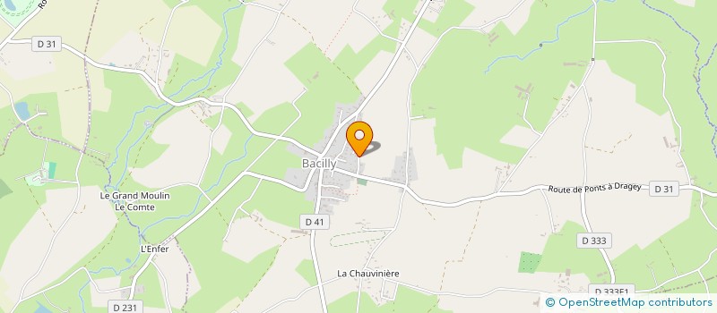 localisation de l'entreprise FRANIE  BACILLY