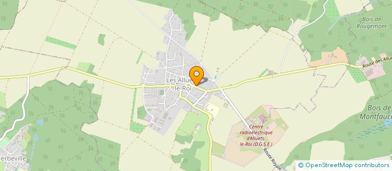 localisation de l'entreprise FRANIEL à LES ALLUETS-LE-ROI