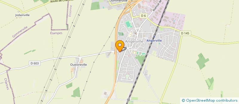 localisation de l'entreprise FRANIL à ANGERVILLE