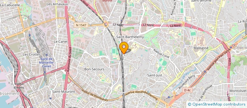 localisation de l'entreprise FRANIMA  MARSEILLE