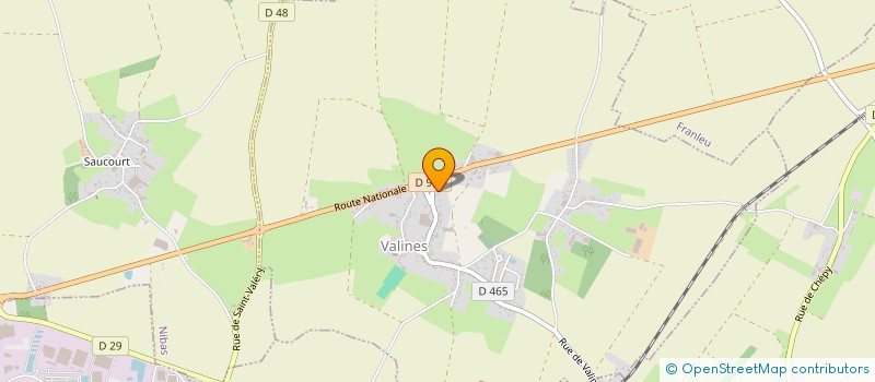 localisation de l'entreprise FRANIMEQ  VALINES