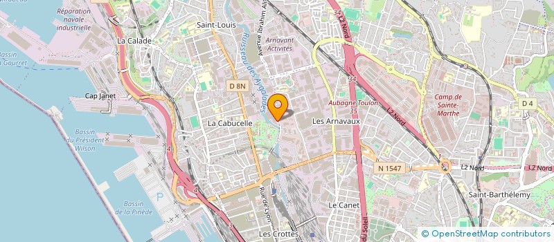 localisation de l'entreprise FRANIMPORT à MARSEILLE