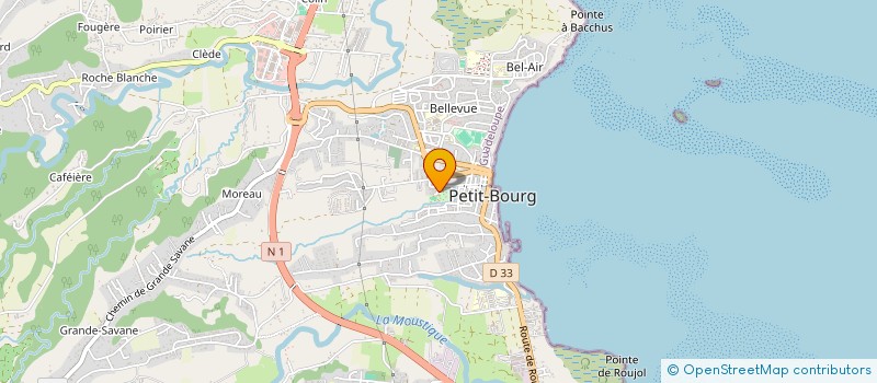localisation de l'entreprise FRANITA à PETIT-BOURG