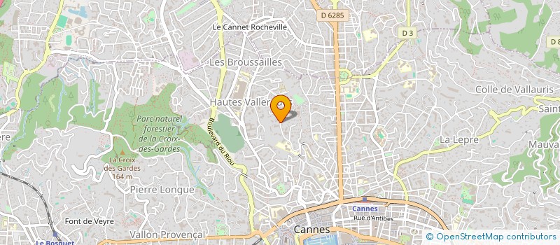 localisation de l'entreprise FRANJAC à CANNES